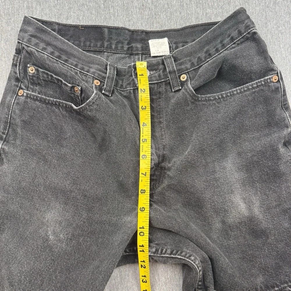 Levi's 550 Denim Shorts Men's 32 *Fit 30* Black 7